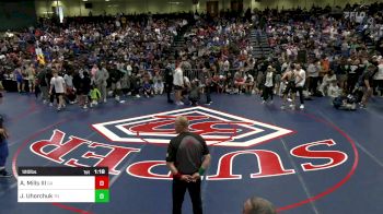 120 lbs Semifinal - Antonio Mills III, GA vs Joseph Uhorchuk, TN