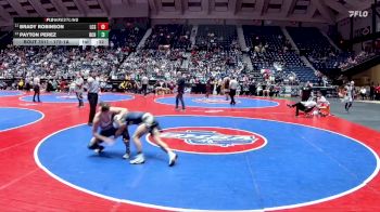 175-1A 5th Place Match - Payton Perez, Brantley County HS vs Brady Robinson, Landmark Christian School