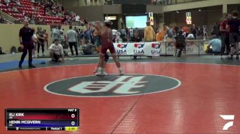 126 lbs Semifinal - Eli Kirk, OK vs Henri McGivern, KS