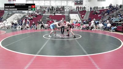 175 lbs Round 1 (16 Team) - Zack Scott, Jackson County vs Finn Shawver, Pope