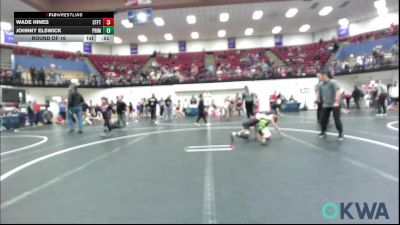 52 lbs Round Of 16 - Wade Hines, Standfast vs Johnny Elswick, Prime Wrestling