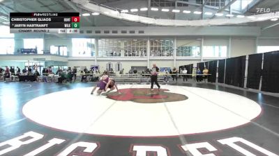 157 lbs Champ. Round 2 - Christopher Gliaos, Hunter vs Jaryn Hartranft, Wilkes