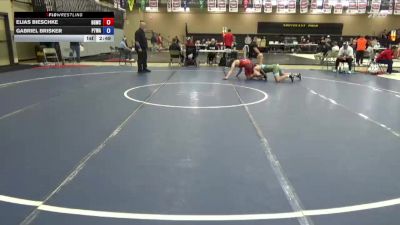 157 lbs Cons. Round 3 - Elias Bieschke, Big Game Wrestling Club vs Gabriel Brisker, Pack 732 Wrestling Academy