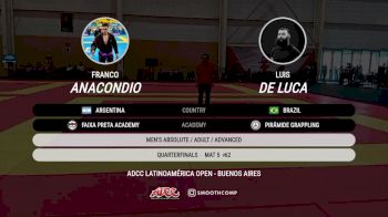 Franco Anacondio vs Luis De Luca 2026 ADCC Buenos Aires Open