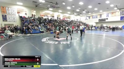 132 lbs Cons. Round 1 - Noah Espita, Diamond Ranch vs Benjamin Mejia, Mark Keppel