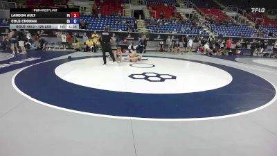 126 lbs Cons. Rd Of 64 - Landon Ault, PA vs Cole Cronan, CA