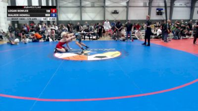 175 lbs Champ. Rd Of 32 - Logan Bowles, Thurston County Wrestling vs Walker Howell, West Grand