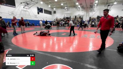 124 lbs Consi Of 8 #2 - Alexander James, Horace Mann School vs Bradley Munoz, Petrides-PSAL