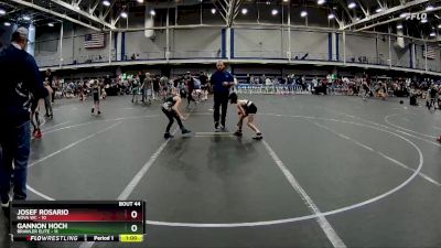 56 lbs Round 9 (10 Team) - Gannon Hoch, Brawler Elite vs Josef Rosario, NOVA WC