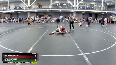 80 lbs Finals (2 Team) - Michael Nicosia, Mat Assassins Black vs Dom Sindone, Team Shutt