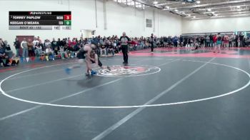 152 lbs Champ. Round 1 - Torrey Paplow, Martin County Red Bulls vs Keegan O`Meara, Tri-City United