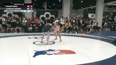65 kg Cons. Sub-rd Of 32 - Chance Ruble, Team Missouri Select vs Garrison Weisner, Chippewa Wrestling Club
