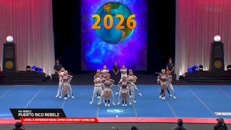 P.R. Rebelz - Puerto Rico Rebelz [2026 L6 International Open Coed Non Tumbling Finals] 2026 The Cheerleading Worlds