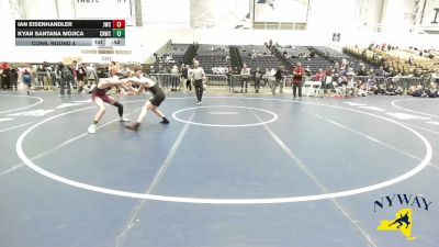 118 lbs Cons. Round 4 - Kyan Santana Mojica, Canastota Raider Wrestling Club vs Ian Eisenhandler, Journeymen Wrestling Club