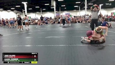 138 lbs Round 3 (8 Team) - Kaden Skibber, Pocono Regional WC vs Jake Gujski, Roman Legion