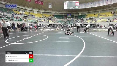 64 lbs Quarterfinal - Fletcher Smith, Mountain Home Flyers Youth Wrestling Club vs Silas Shelton, Benton Parks Youth Wrestling