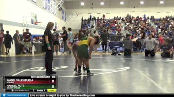 160 lbs Cons. Round 3 - Angel Valenzuela, Downey vs Hansel Acte, Golden Eagles