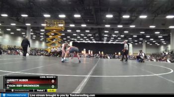 195 lbs Cons. Round 3 - Jarrett Huber, AZ vs Tyson Irby-Brownson, NV