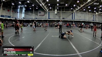 80 lbs Round 3 (10 Team) - Cam Powell, U2 Uprising Blue vs Brylan Zerbe, U2 Uprising Black