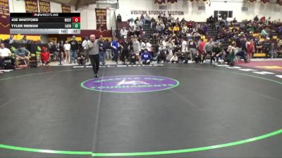 138 lbs Cons. Round 2 - Tyler Ineman, Lake Catholic vs Joe Whitford, Westlake