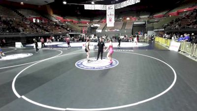 155 lbs Champ. Rd Of 16 - Raeann Allen, Pittsburg High School Wrestling vs Arielle Zeidler, Petaluma Wrestling Club