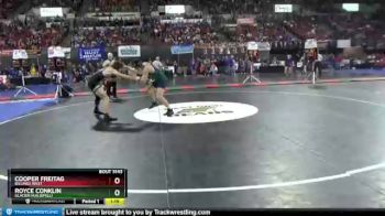 Quarterfinal - Royce Conklin, Glacier (Kalispell) vs Cooper Freitag, Billings West