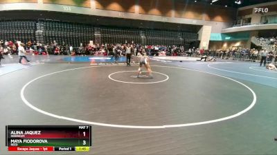 120 lbs Champ. Round 3 - Alina Jaquez, Inderkum vs Maya Fiodorova, Reed