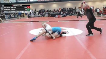 157 lbs Semifinals (8 Team) - Santino Sianni, Salesianum vs Nicolas Walker, Cape Henlopen