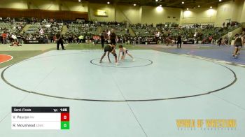 96 lbs Semifinal - Vincent Peyron, RedWave Wrestling vs Reece Movahead, American Dream Wrestling Club