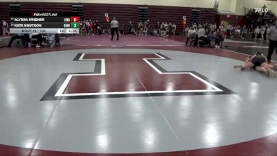 135 lbs Round 1 - Alyssa Kriener, Linn-Mar vs Kate Knutson, Denver