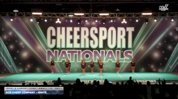 ACE Cheer Company - Ignite [2026 L3 Junior - Flex - Small - A Day 1] 2026 CHEERSPORT National All Star Cheerleading Championship