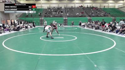 150 lbs Quarters & 1st Wb (16 Team) - Ala`a Jaradat, Hillgrove vs Mihai Necula, Walton