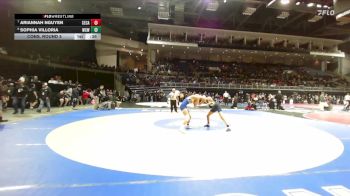 100 lbs Cons. Round 5 - Ariannah Nguyen, Central Catholic vs Sophia Villoria, Will C. Wood