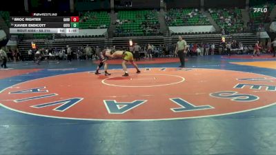 6A 215 lbs Champ. Round 1 - Broc Righter, Gardendale Hs vs Xavier Endicott, Oxford