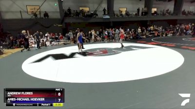 126 lbs Cons. Round 2 - Amir Khanjan, OR vs Preston Hardy, WA