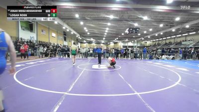 157 lbs Round Of 16 - Jonah Weisz-Nesshoever, Narragansett vs Logan Ross, Bishop Hendricken