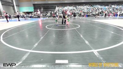 37 lbs Quarterfinal - Mickey Ritter Jr., Fallon Outlaws Wrestling Club vs Kayne Weikel, Sweet Home