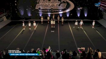 PunchFront Cheer - Ice Ice Babies [2025 L1 Mini - Novice - Restrictions - D2 Day 1] 2025 The U.S. Finals Fort Walton Beach