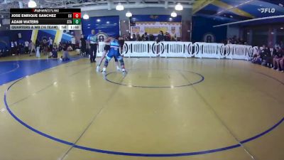 150 lbs Quarters & Wb (16 Team) - JOSE ENRIQUE SANCHEZ, Cypress Creek vs Adam Waters, Stampeders