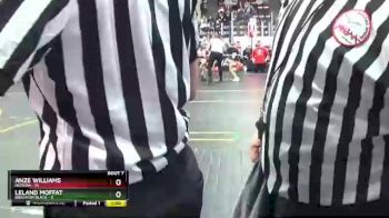 67 lbs Semis & 1st Wrestleback (8 Team) - Leland Moffat, Brighton Black vs Anze Williams, Hudson