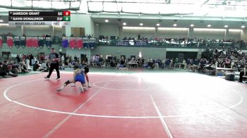 120 lbs 5th Place - Jameson Grant, Bacon Academy vs Gavin Donaldson, Staples
