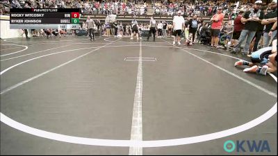 84 lbs Consolation - Rocky Witcosky, Team Nomad vs Ryker Johnson, Division Bell Wrestling