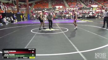 6A - 126 lbs Champ. Round 1 - Drew Streeter, Lawrence-Free State vs Griffin Muhlbach, Blue Valley West