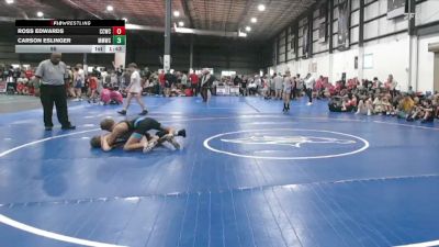 95 lbs Semis (4 Team) - Ross Edwards, CAPITAL CITY WRESTLING CLUB vs Carson Eslinger, MIDLOTHIAN MINERS WRESTLING CLUB