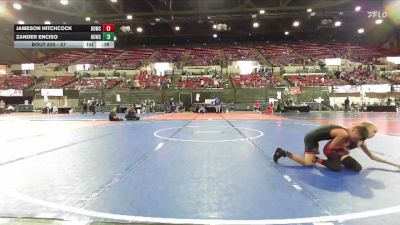57 lbs Cons. Round 5 - Jameson Hitchcock, Top Notch vs Zander Enciso, Casper Wrestling Club