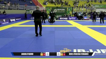 Meire Aparecida Fernandes vs Janaina D'Aquino 2025 Brasileiro Jiu-Jitsu IBJJF