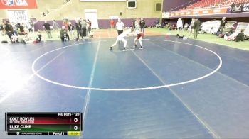 120 lbs Cons. Round 2 - Colt Boyles, DC Elite Wrestling vs Luke Cline, Missouri