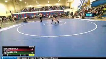 132 lbs Champ. Round 1 - Logan Darnold, St. Maries vs Nathan Booth, Lake City