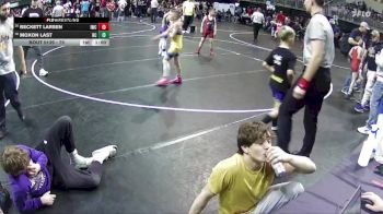 85 lbs Cons. Round 2 - Moxon Last, Battle Creek vs Beckett Larsen, Impact Wrestling Club