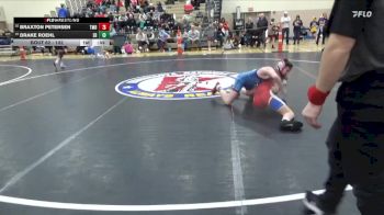 102 lbs Cons. Round 3 - Braxton Petersen, TMB/WWG vs Drake Roehl, Elk River
